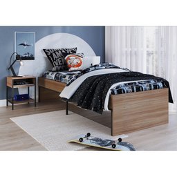Cama Solteiro Artetube com Estrutura de Aço 193x83 Art In Móveis - 2