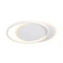 Ver imagem 4 de Lustre Plafon Led Duplo 49w Redondo 40cm Branco 3000k Bivolt