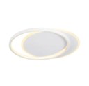 Ver imagem 4 de Lustre Plafon Led Duplo 49w Redondo 40cm Branco 3000k Bivolt