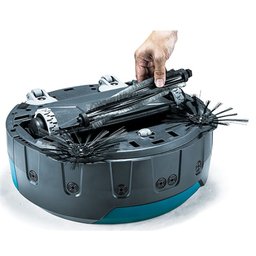 Aspirador de Pó Robô Profissional À Bateria 18 Volts com Controle Remoto - Drc200z - Makita - 5