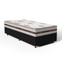 Ver imagem 1 de Cama Box + Colchão de Molas Ensacadas Anjos Classic Solteiro 88 cm
