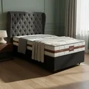 Ver imagem 4 de Cama Box + Colchão de Molas Ensacadas Anjos Classic Solteiro 88 cm