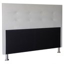 Ver imagem 1 de Cabeceira King 1,95m Berlim Corano Branco