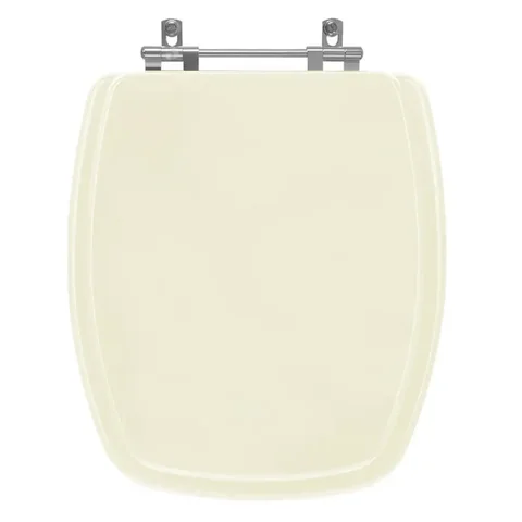 Assento Sanitário Acrílico Stylus Bege para vaso Celite