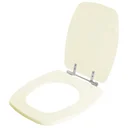 Ver imagem 2 de Assento Sanitário Acrílico Stylus Bege para vaso Celite