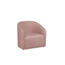Ver imagem 2 de Poltrona Decorativa Julia Veludo Rosa - Lm Decor