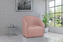 Ver imagem 1 de Poltrona Decorativa Julia Veludo Rosa - Lm Decor