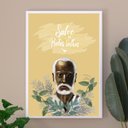 Ver imagem 1 de Quadro Umbanda - Salve Os Preto Velhos 45x34cm:madeira Branca