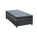 Ver imagem 1 de Colchão Solteiro Molas Ensacadas Superpocket Orthotel Luxo + Base Crc Suede Gray (88x188) - Ortobom