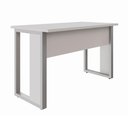 Ver imagem 4 de Mesa Escrivaninha 120 cm X 60 cm Tampo 25 mm Design Industrial F5 Office Cor:Cinza