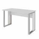 Ver imagem 2 de Mesa Escrivaninha 120 cm X 60 cm Tampo 25 mm Design Industrial F5 Office Cor:Cinza