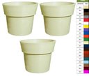 Ver imagem 1 de Kit 3 Vasos Plantas Frutífera hortaliças 60x70 Ibiza Polietileno BGPLASTICOS V960 FERRUGEM 017