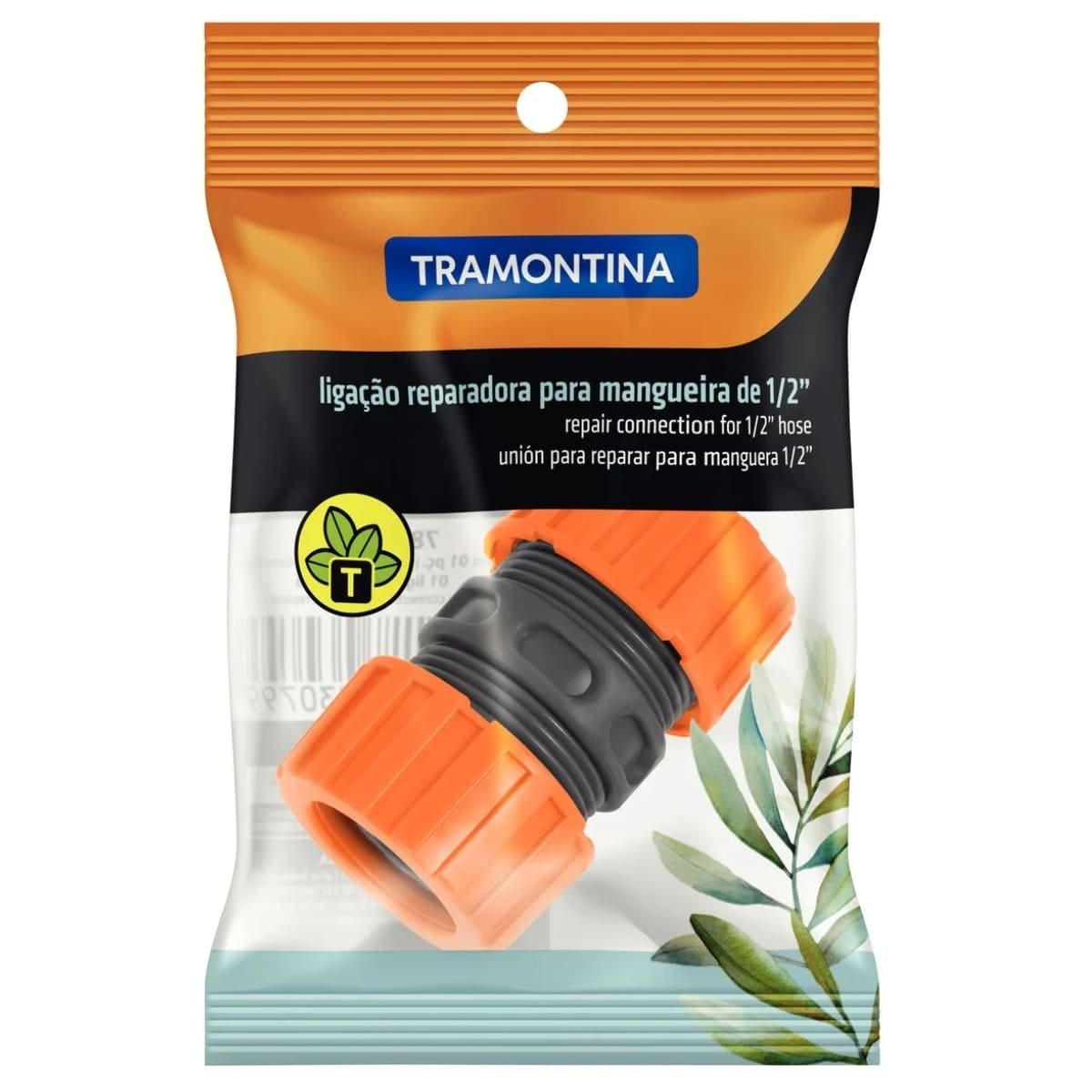 Emenda Ligação Reparadora Extensor Para Mangueira 1/2" | Tramontina | Kit 06 Un - 5
