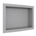 Ver imagem 1 de Nicho Para Banheiro 40x27x9.5 Termoplástico Cozimax Cinza