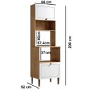 Ver imagem 2 de Armário Cozinha Torre Quente Essência Frizz Cinamomo/Branco