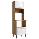 Ver imagem 1 de Armário Cozinha Torre Quente Essência Frizz Cinamomo/Branco