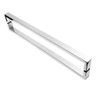 Puxador Inox Polido Luxo Duplo U Quadrado 60cm Todas Portas - 3