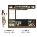 Ver imagem 7 de Cozinha Completa 270003 com Armário e Balcão Rustic/preto