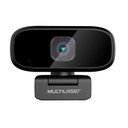 Ver imagem 1 de Webcam Full Hd 1080p Autofoco Rotação 360º Microfone Conexão Usb Preto - Wc052out [reembalado] Wc052