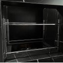 Ver imagem 1 de Suporte de Churrasqueira Aço Inox Profissional para Apoiar Grelhas e Espetos Cozix