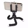 Mini Tripe Articulável Flexível Preto para Câmeras Celulares - 1