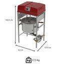 Ver imagem 3 de Misturador Mexedor Progás Prmqi-25 G2 The Mix 25 Litros Bivolt 60hz P43750