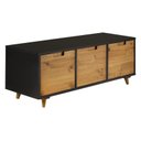 Ver imagem 3 de Banco Organizador com 3 Gavetas Lutz Home Decor 890 Preto