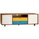 Ver imagem 1 de Rack 2 Portas 2 Gavetas Vintage 