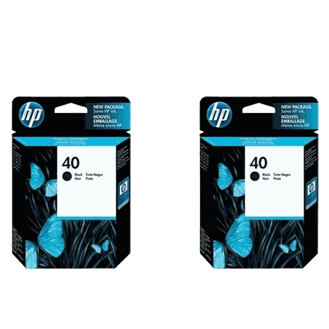 Cartucho Hp 40 - 51640a- Preto Kit 2 Pçs