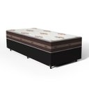 Ver imagem 1 de Cama Box + Colchão de Molas Ensacadas Anjos Classic Solteiro 88 cm