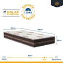Ver imagem 4 de Cama Box com Colchão de Molas Ensacadas Anjos Classic Solteiro 88cm