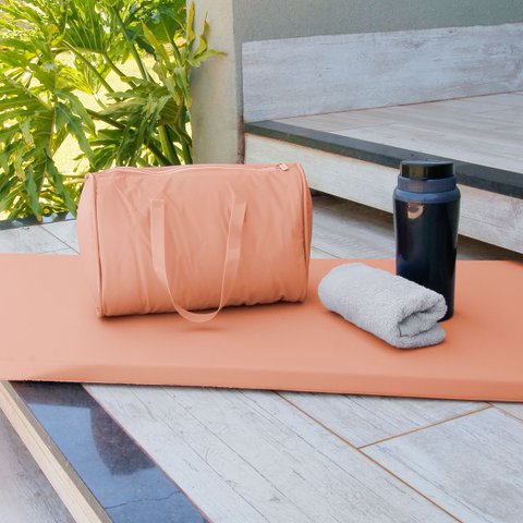 Bolsa Baú Térmica Multiuso Impermeável Pequena 8 Litros Rosê