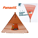Ver imagem 7 de Kit 02 Vassoura Rastelo Ancinho Plástico Cabo Famastil =trapp