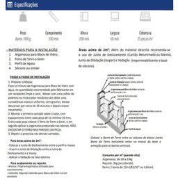 Kit 02 Elemento Vazado Cobogó em Vidro Veneziana Ventilação - 2