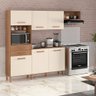 Cozinha com Balcão Salinas Top com 6 Portas e 2 Gavetas 4244R Atualle - 1
