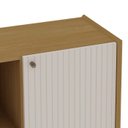 Ver imagem 4 de Aparador Adega 1 Porta com Pés de Madeira Maciça 100% Mdf 0574 Vértice Genialflex