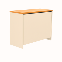 Sapateira com 1 Porta para Quarto Off Withe Cinamomo - 4