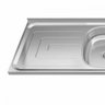Bacia Inox com 2 Cubas 1,60x0,53 Duranox - 3