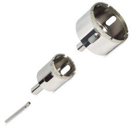 Serra Copo Diamantada para Vidro e Cerâmica - Bitola (mm) 28,0 - Ref. 406,0012 - Rocast - 3