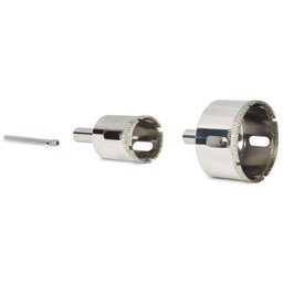 Serra Copo Diamantada para Vidro e Cerâmica - Bitola (mm) 28,0 - Ref. 406,0012 - Rocast - 1