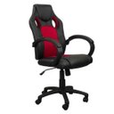 Ver imagem 1 de Cadeira Gamer em Couro Pu Preta com Vermelho Pelegrin Pel-3002