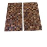 Tapete de Couro Par Beira Cama Marron 1,00 X 0,50 M - 1