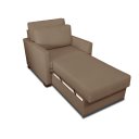 Ver imagem 2 de Poltrona Cama Meca_mm que Se Transforma em Sofá Cama Solteiro Resistente e Confortável em Sarja Algo