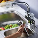 Ver imagem 5 de Torneira Gourmet Retrátil com Misturador Monocomando Loomix P-026 - Pelegrin