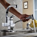 Ver imagem 3 de Torneira Gourmet Retrátil com Misturador Monocomando Loomix P-026 - Pelegrin