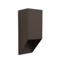 Ver imagem 5 de Arandela Sobrepor Bisel 1 Foco Marrom Parede Fachada + Led Mr16 Br. Quente St3256
