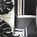 Ver imagem 3 de Cortina De Cozinha Em Tecido Linhão 2,00m x 1,20m Folhas Verdes