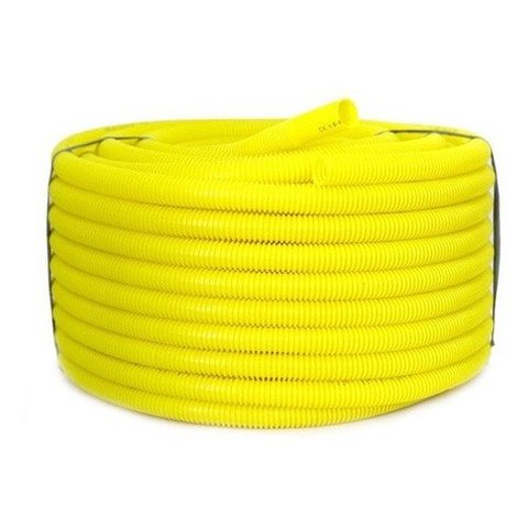 Conduíte Corrugado 3/4 - Rolo Com 50mts Amarelo