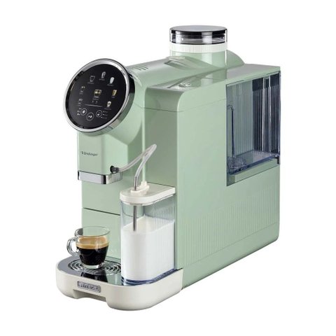 Máquina de Café Espresso Ariete Vintage Verde Automática com Moedor 1450W 110V