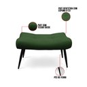 Ver imagem 5 de Puff Sher Suede Pés Palito de Ferro - D’Rossi Verde